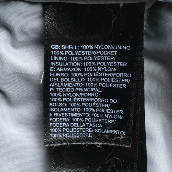 North Face Grey Jacket M (permoball?) - Picture 6 of 6